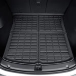 tapis sol voiture tesla noir texture micro perforée moderne