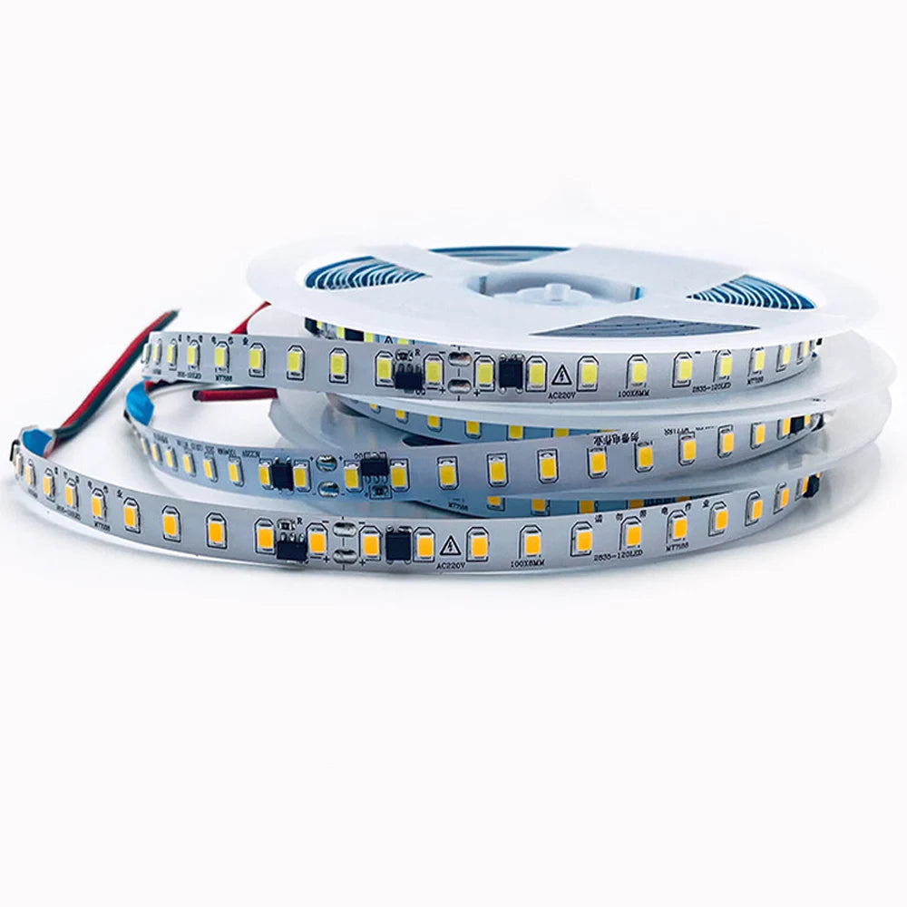 ruban led 120led blanc moderne adhésif 5m 10m 20m ip67 étanche
