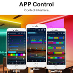 Contrôle de bande LED via application smartphone