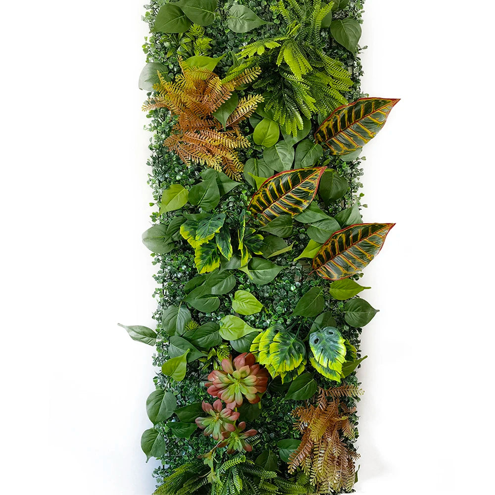 plantes artificielles subtropicales fond décoration mariage herbe feuilles naturel extérieur accroché vert varié opaquet