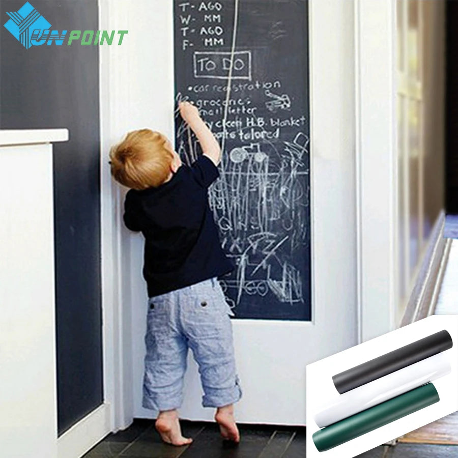 sticker tableau noir auto adhésif moderne pratique crayon imperméable eprouve feu absorption son thermique