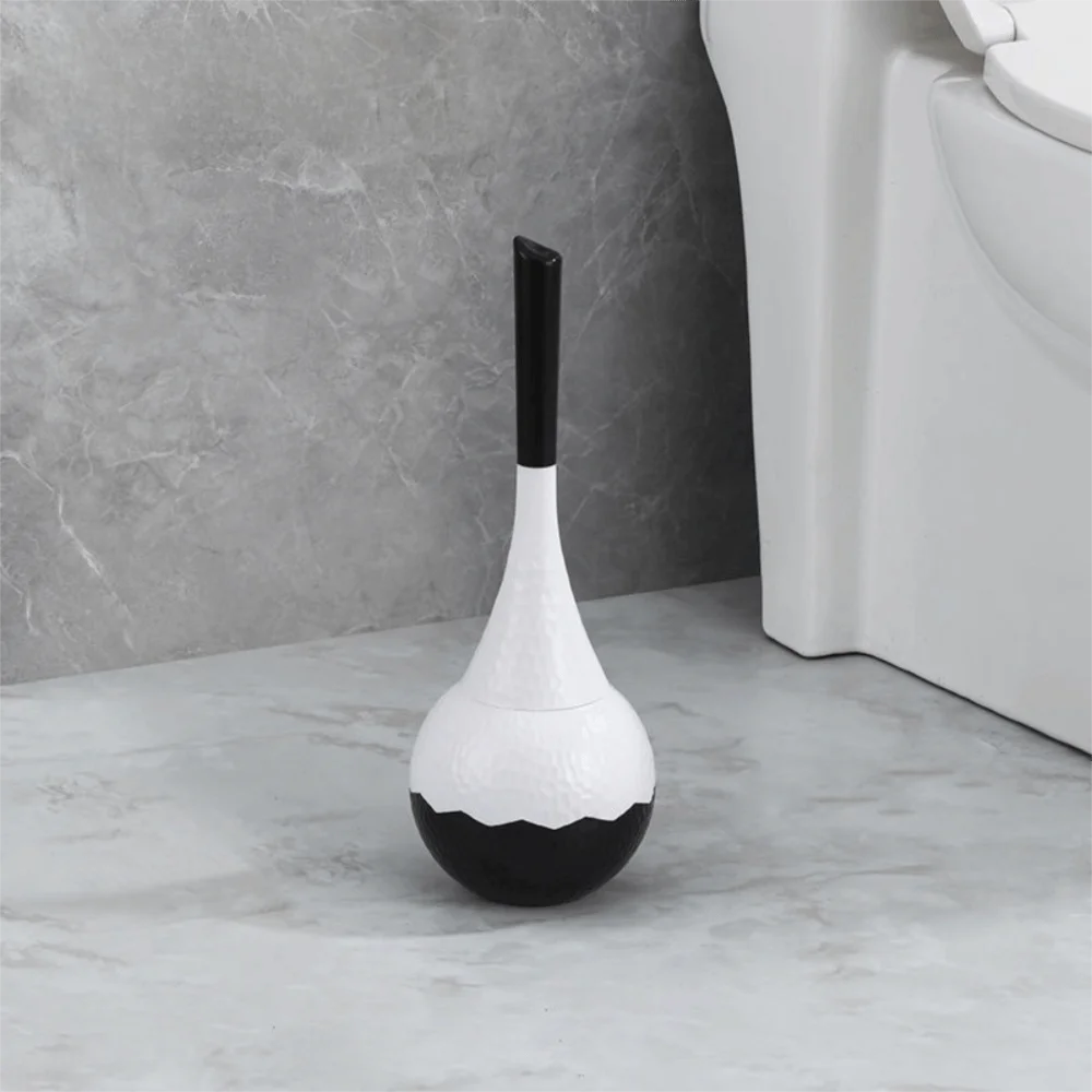 brosse wc moderne or argent noir texture martelée cache brosse grille salon élégant