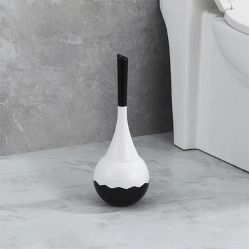 brosse wc moderne or argent noir texture martelée cache brosse grille salon élégant