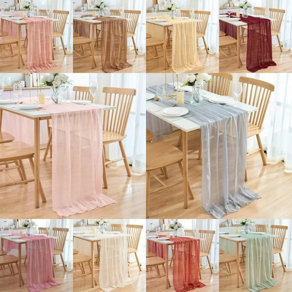 serviette table rose clair moderne minimaliste polyester beige rouge gris clair vert pastel