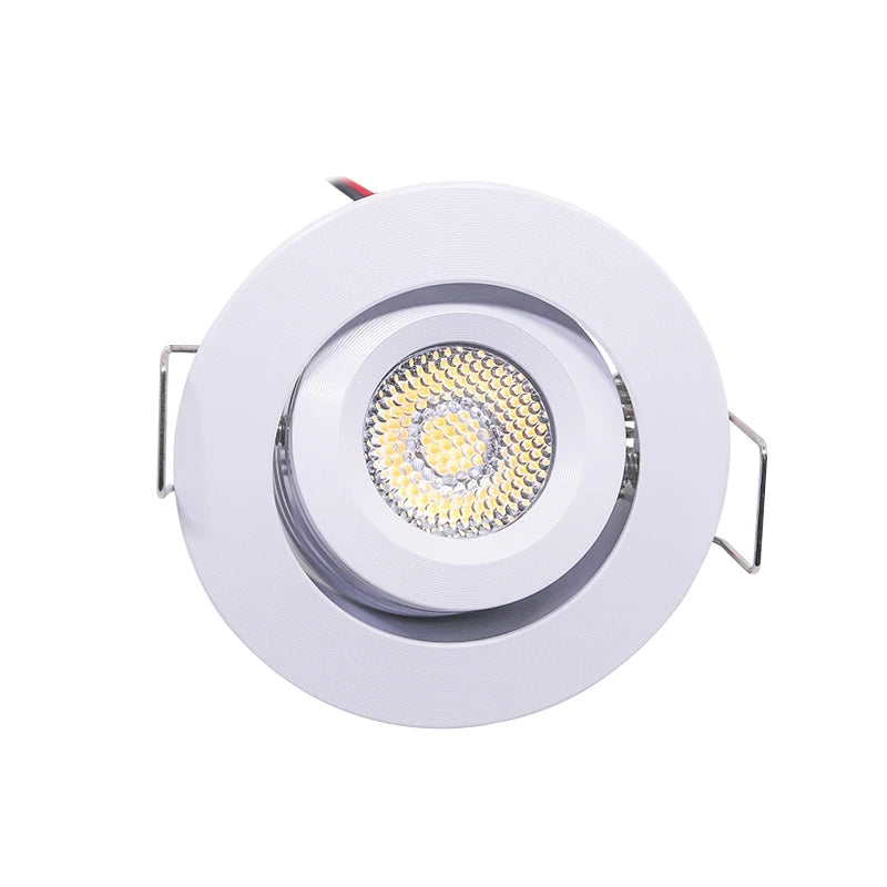 projecteur led spot 3w 12v blanc noir moderne câbles 3000k 4000k 6000k