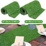 tapis gazon artificiel imitation naturelle brins verts festif décoration maison dimensions variées motifs fleurs
