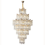 lustre cristal doré élégant moderne encastré brillant transparent haute qualité facile