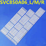 barres rétroéclairage led blanc moderne décoration professionnelle flux lumineux faible autonome fixations