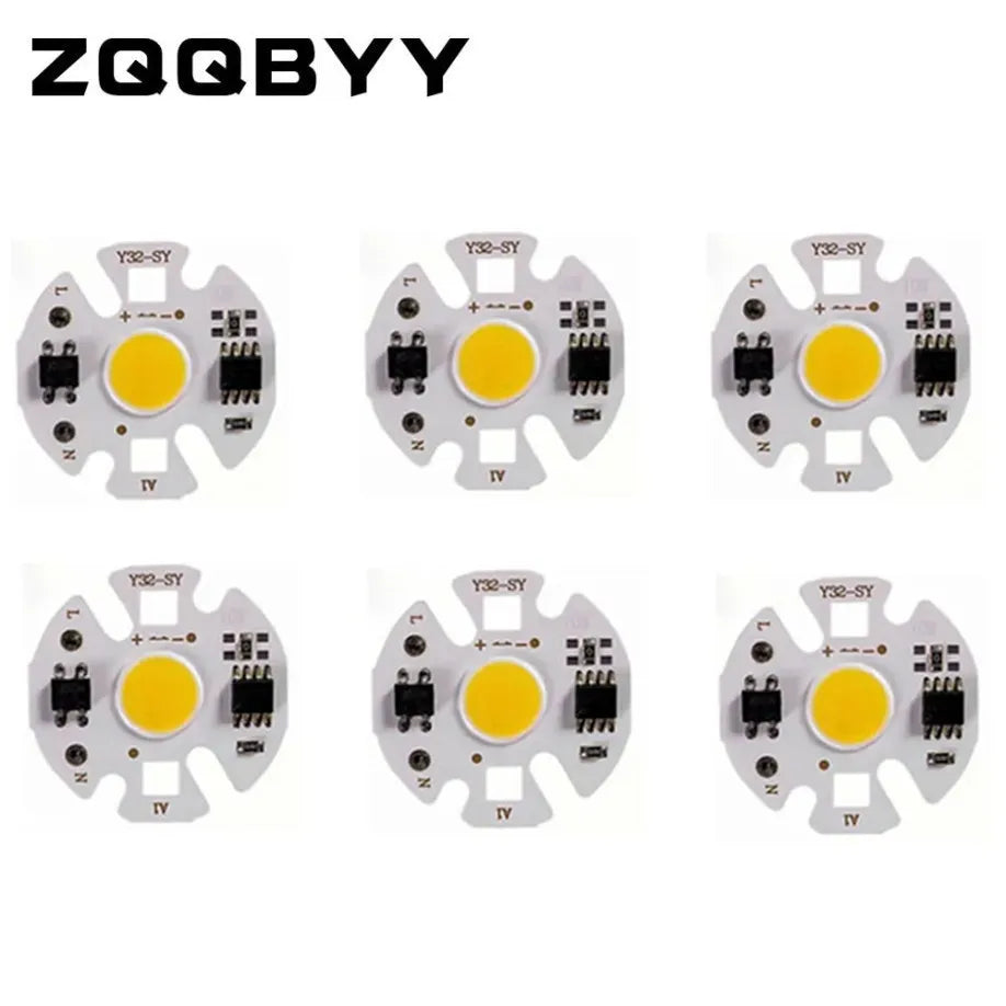 plaque led cob 3w 5w 7w 10w 12w blanc tech circuits imprimés aluminium ac110v