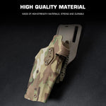 holster glock 17 19 lampe torch multicam camouflage noir mat vert ranger