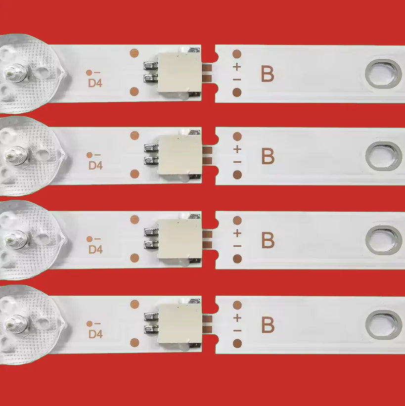bandes led blanc modernes lampes rétroéclairage téléviseur connecteurs étiquettes.codes qr