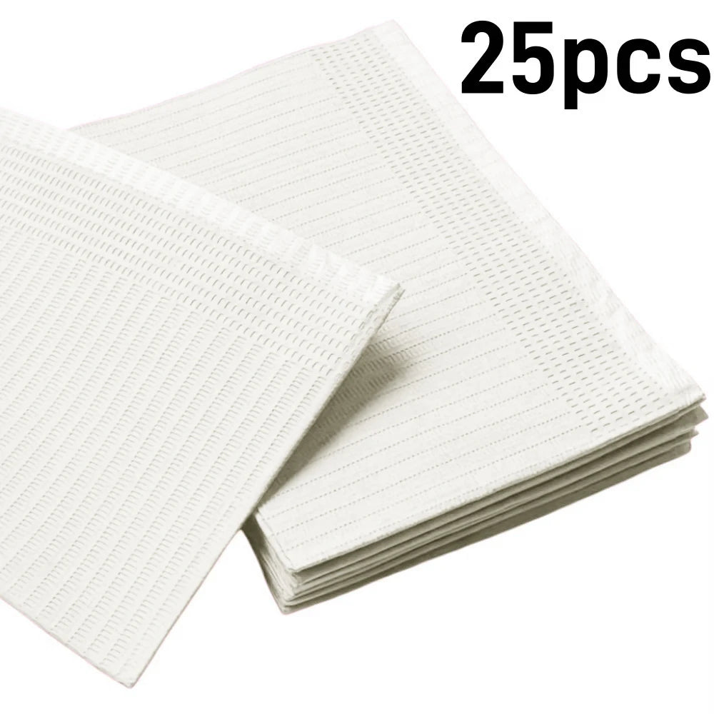 serviettes jetables violet blanc rose rayures horizontales modernes 100 pièces coussin repos main emballage