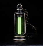 porte clés lumineux bouteille parfum vert fluo moderne anneau chaîne portable suspendre lumière opaque