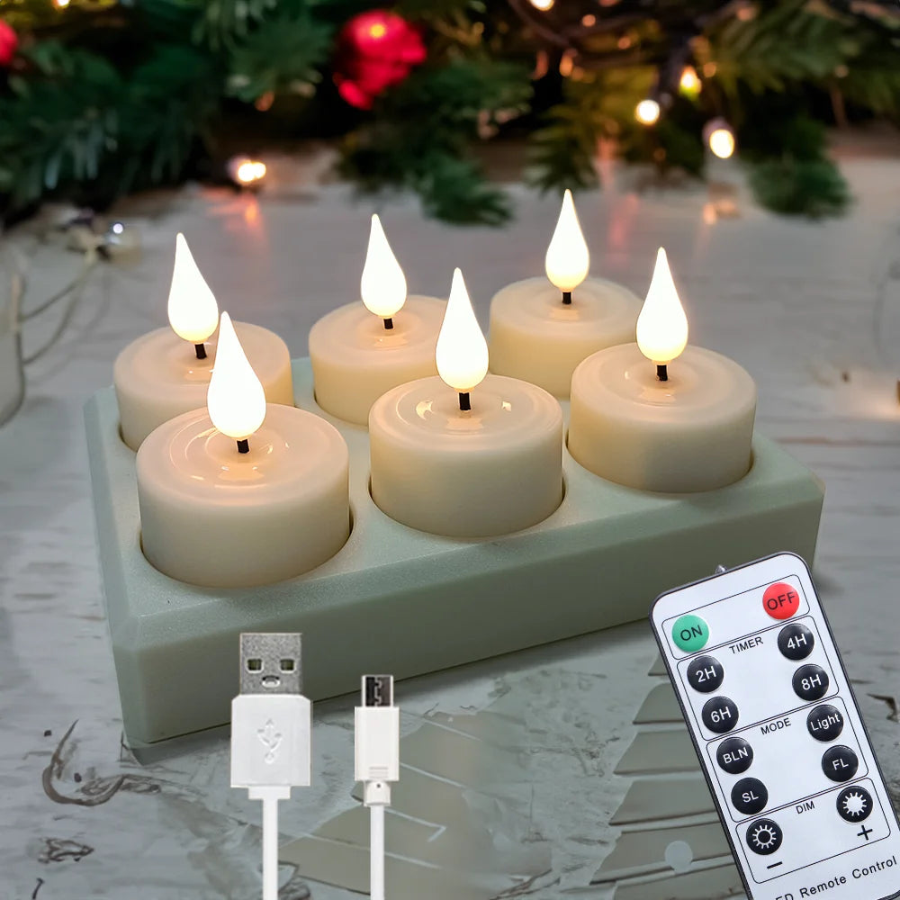bougies led rechargeables blanc modernes télécommande chargeur usb inclusion adhésif minimaliste decorationintérieur
