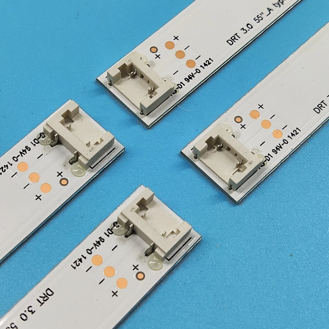 bande lumineuse led blanc moderne connecteur électrique fixations inclusées téléviseurDecoration éclairage pc ordinateur chambre