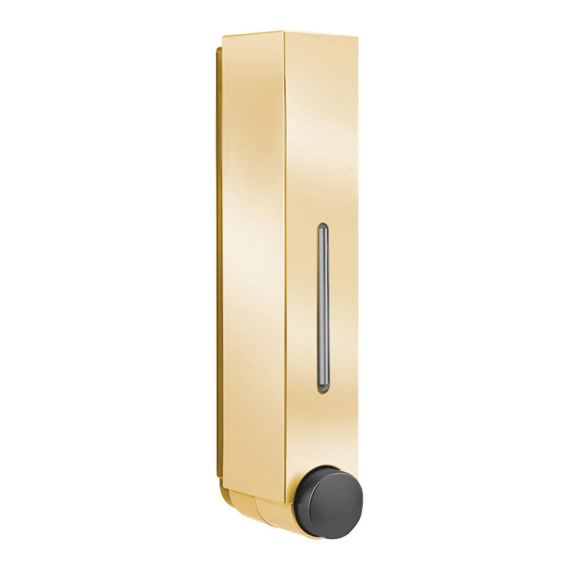 distributeur savon main noir moderne adhésif bouchons remplissage liquide salle bain chambre cuisine