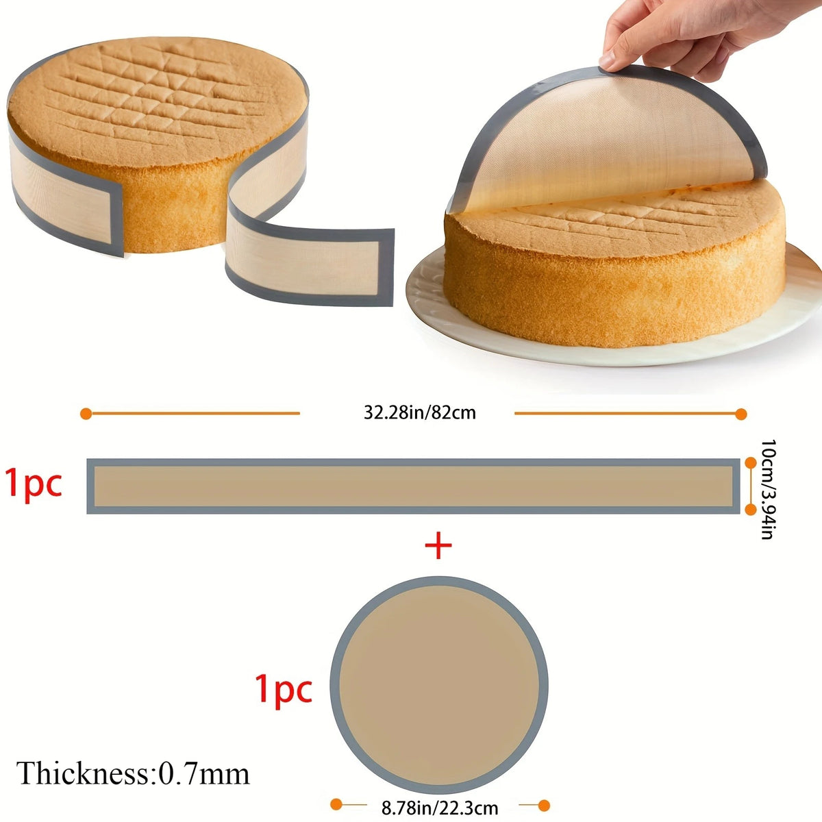 liners cuisson silicone gris beige tissage moderne adhésif grande petite taille