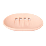 support savon silicone noir gris bleu moderne adhésif auto drainant évier salle bain éponge