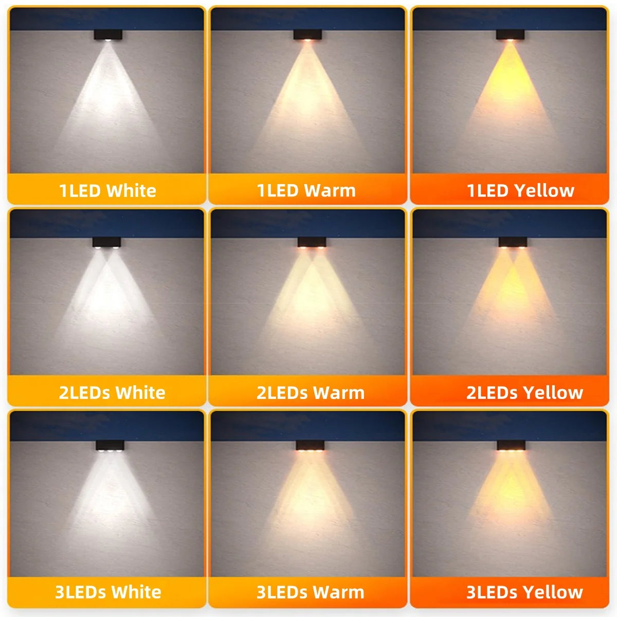 décoration extérieure éclairage solaire led applique murale étanche noir contemporaine ip65 abs