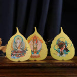 décoration murale art traditionnel plaque métal ornement religieux motifs floraux adhésif