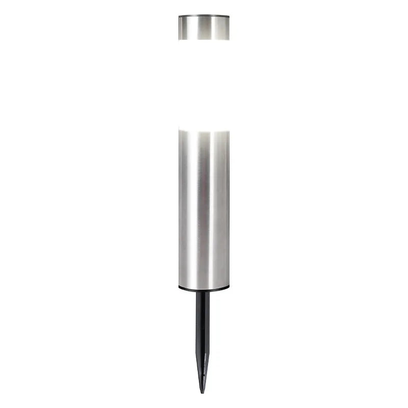 lampe solaire moderne argentée adhésive éclairage extérieur ip65 led vacances patio jardin