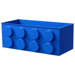boîtes rangement magnétiques rouge bleu jaune blocs lego moderne fixations magnétiques almacenamiento organizador porta