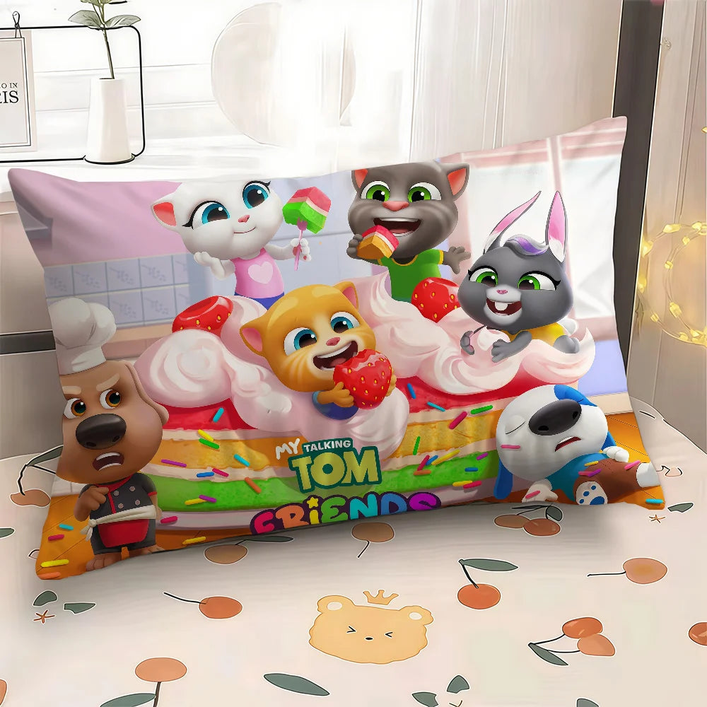 coussin double face moderne motif animaux cartoon multicolore 100 polyester opaques 30x50cm 40x60cm 48x74cm