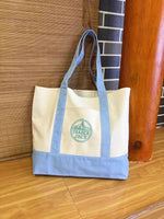 sacs toile colorés blanc vert violet rouge jaune logo trader joes poignées tissu casual