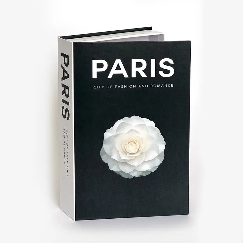 décoration maison livre papier blanc noir gris monuments célèbres classique minimaliste rangement moderne