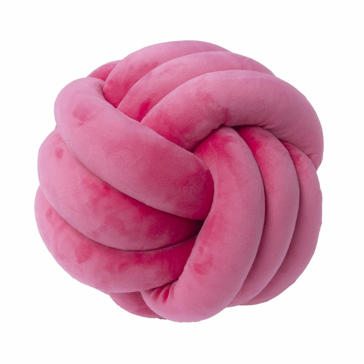 coussin décoratif velours noué moderne couleur gris rose bleu opalescent