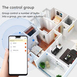 Ampoule LED intelligente blanc moderne culot E27 WiFi ZigBee 50000h SmartThings Alexa Google Assistant