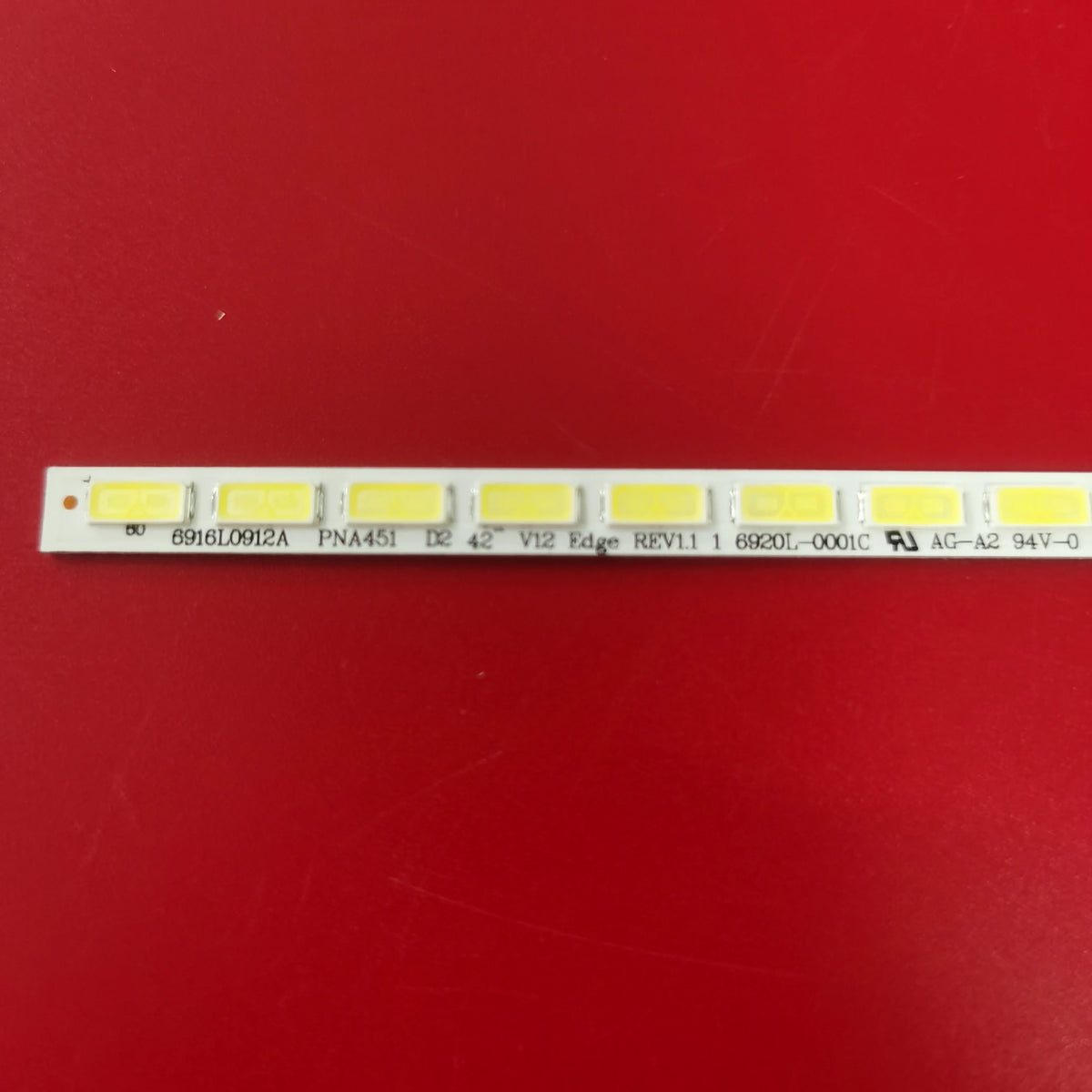 Bande led blanc moderne 60 leds 531 mm 6v tension 42 inch v12 edge