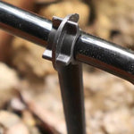 supports d'irrigation goutte goutte clips tuyau 47mm pots plantes irrigation pratique robuste clips noirs