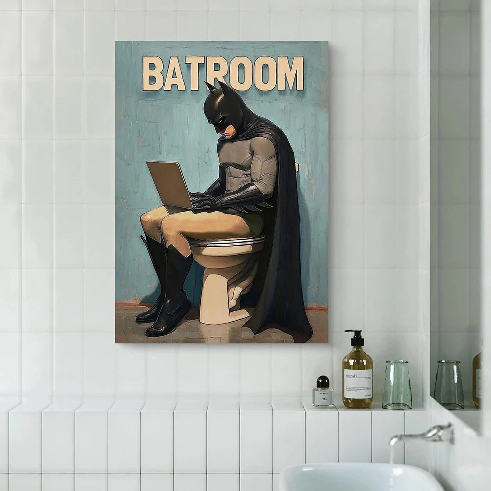 toile d'art batman pop culture toile sans cadre batman toile moderne toile humoristique toile