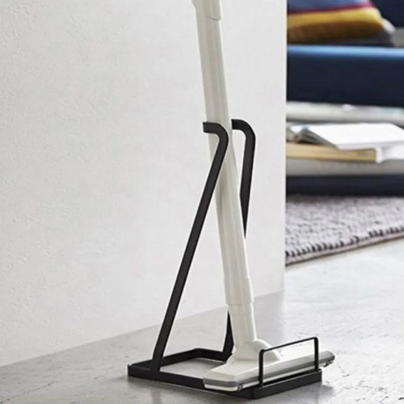 support aspirateur moderne blanc rangement vertical fixations utilisation multiple réutilisable(storage iron landmark livingroom)