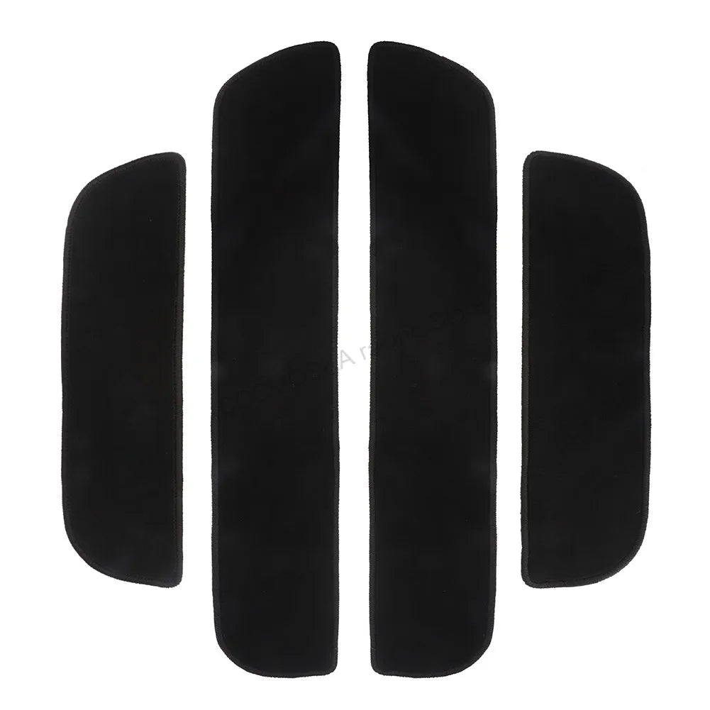 tapis sol marches entrée ford transit tourneo custom 2023 noir texture veloutée moderne adhésif