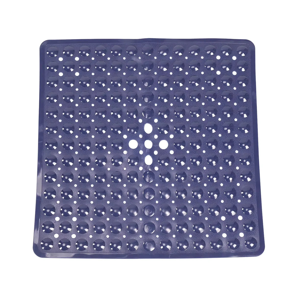 tapis douche moderne perforé drainage anti dérapant salle bain gris clair vert rose suctionolvable