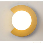 lampes murales modernes minimaliste couleur noire doré chambre entrée éclairage quotidien deux sources lumineuses