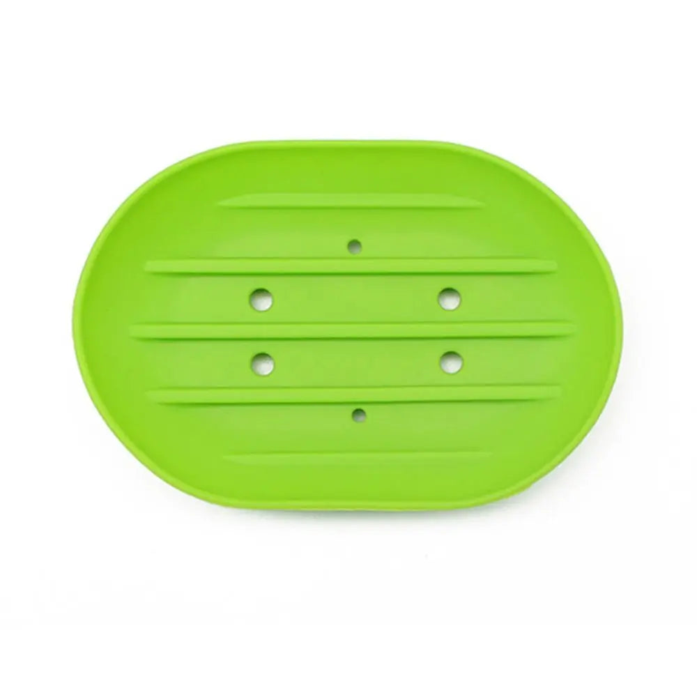 support savon moderne adhésif gris rose blanc bleu jaune rouge vert plat ovale rainuré