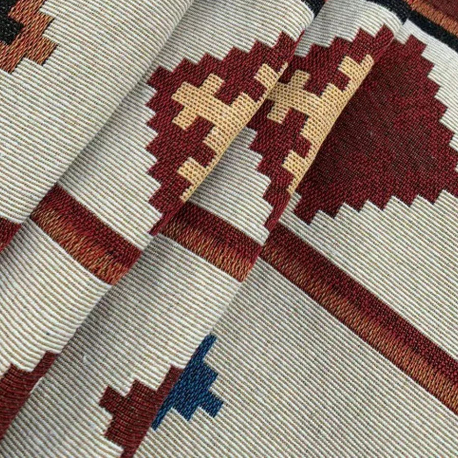 hamac multicolore aztèque boho chic tassel extérieur adultes géométrique polyester