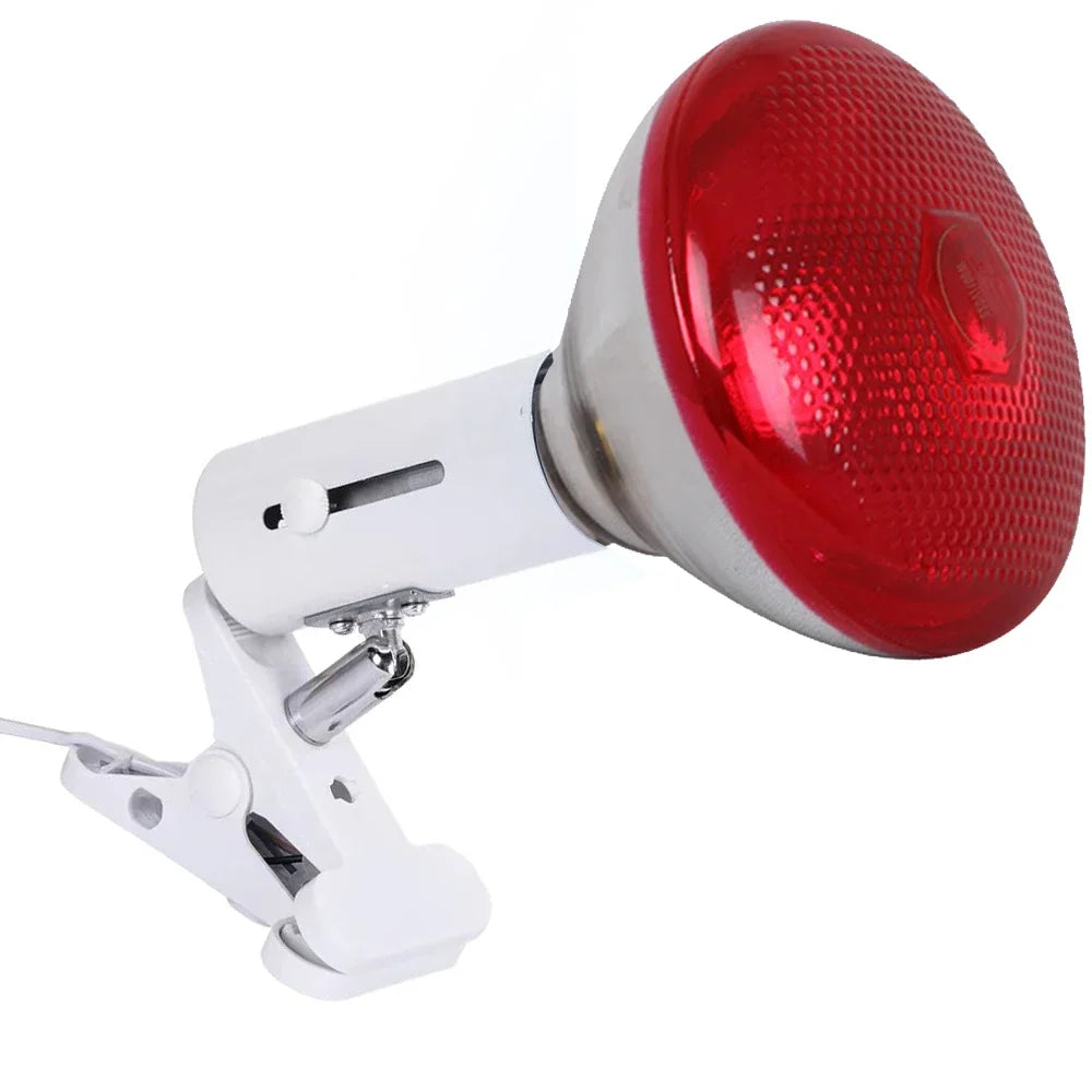 lampe led rouge noir raffermissement peau rajeunissement points lumineux moderne
