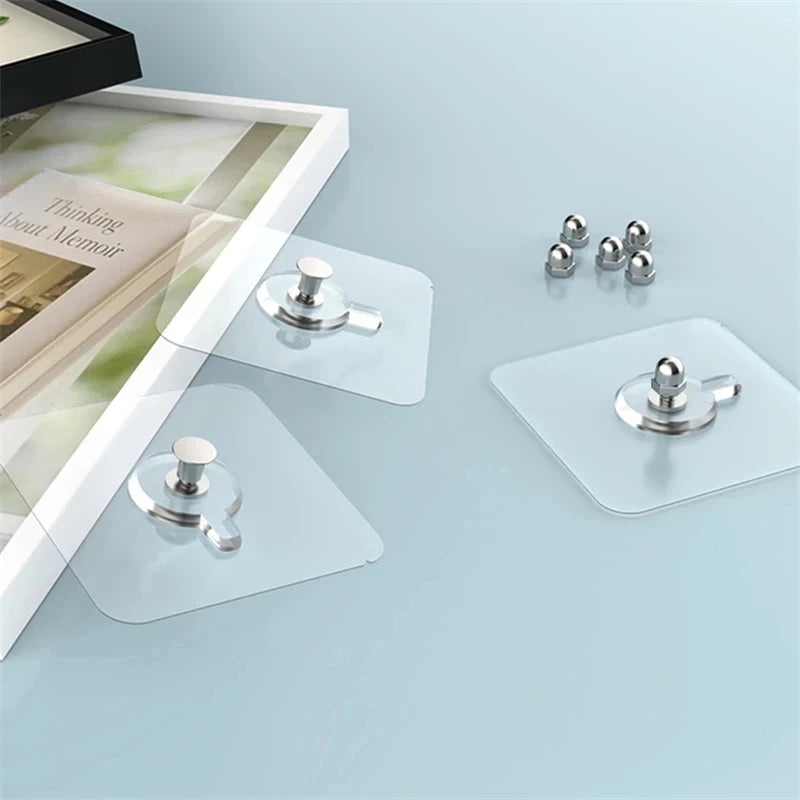 porte savon adhésif transparent moderne minimaliste fixations adhésives vis fixation auto collant PVC