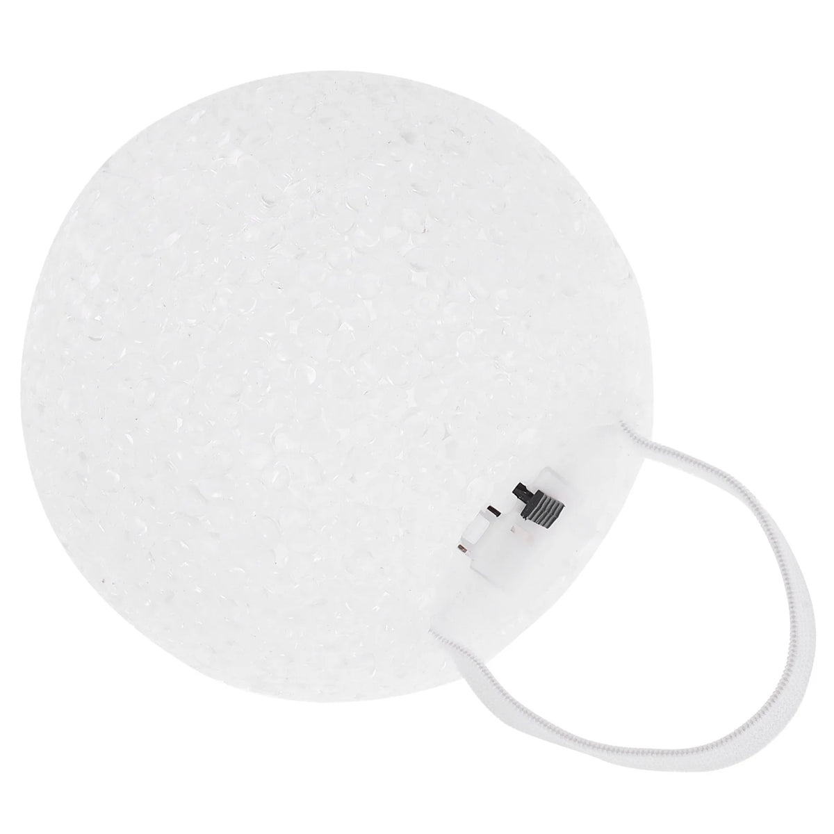 lampe table moderne translucides blanc salle bains chambre interrupteur anneaux