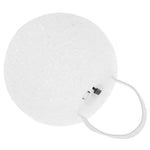 lampe table moderne translucides blanc salle bains chambre interrupteur anneaux