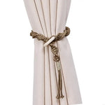 rideaux accessoires tressés corde anneaux franges bohèmes rustiques femmes adultes
