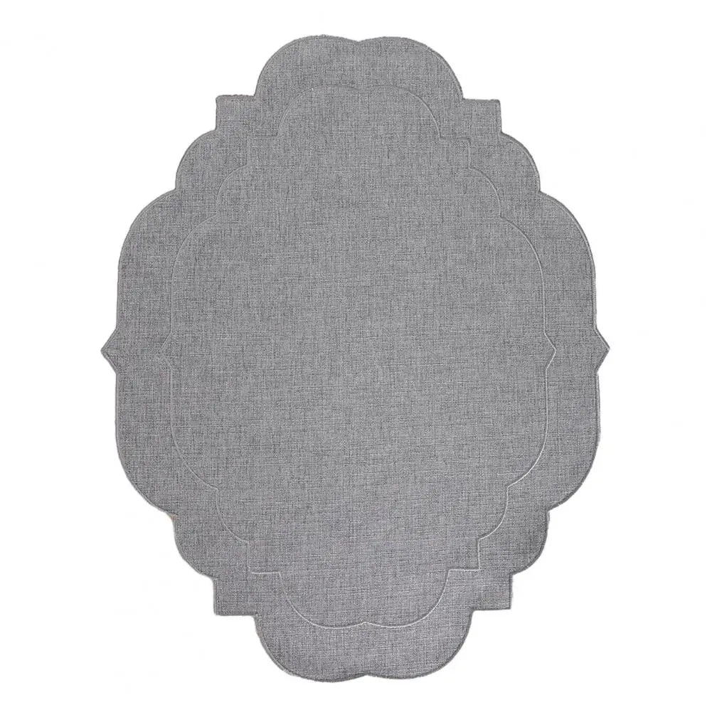 sets table décoratifs élégants motifs floraux couleurs vives nappe texturée festif