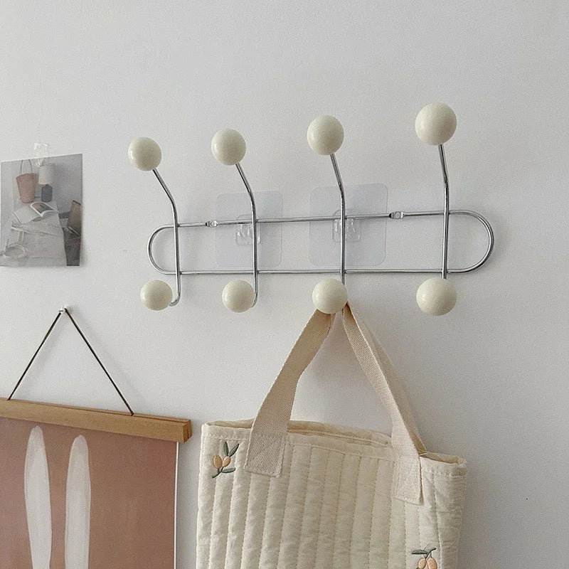 crochet mural porte manteau clés rangement sacs sacs main maison moderne
