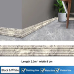 ruban auto adhésif blanc texture cuir géométrique moderne 230cm 8cm 0.6cm