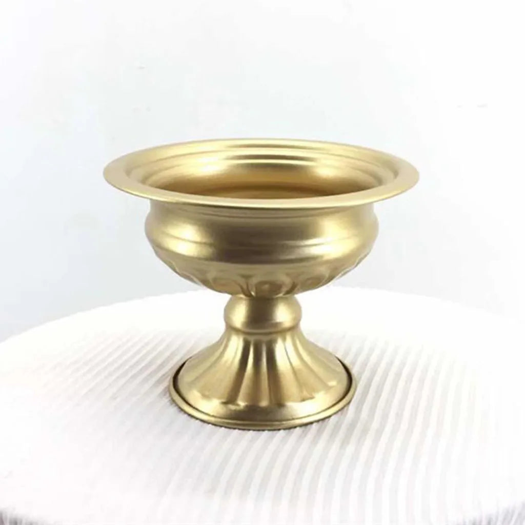 vase blanc or floral texture classique deco table anniversaire mariage