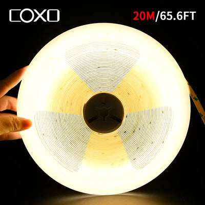 Ruban LED COB 20 mètres blanc chaud